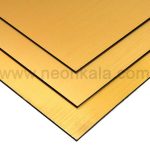 خرید ورق دو لایه مولتی استایل طلایی خشدار