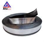 لبه چلنیوم Channeliume Letter مشکی 7 سانت پانچ آلوتک Alutec