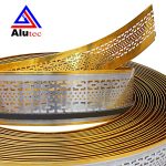 لبه چلنیوم طلایی 9 سانت سوپر ساید لایت  -  Channeliume Letter