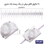 لامپ ال ای دی تکی اینجکشن 2 وات مشجر