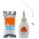 چسب قطره ای 502 سوپر گلو - بنر و فلکس - چسب ولد - چسب ساندیسی